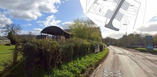 Plans lodged for four new homes in border village