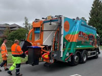 New Year's Day week bin collection dates and changes in Powys