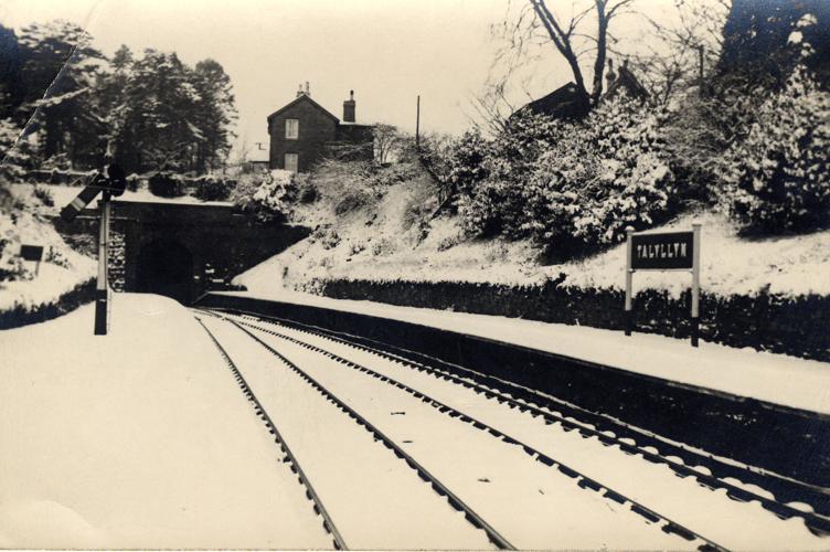 Tal y Llyn in February 1955 