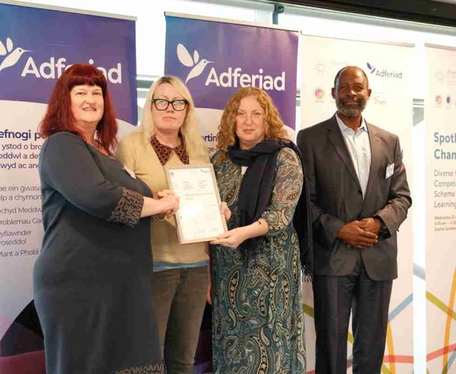 Powys charity wins award for diversity efforts