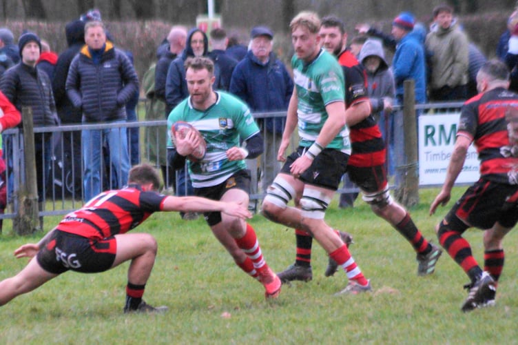 Sam Jones added a brace of tries for Brecon