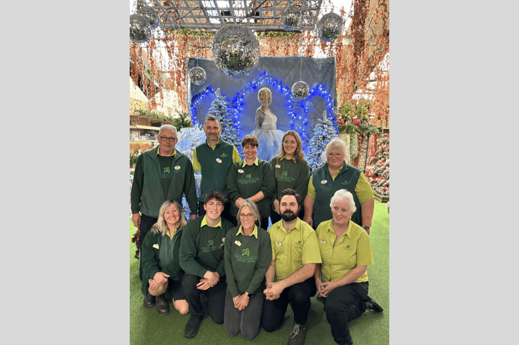 The award-winning Christmas displays at Old Railway Line Garden Centre have been ranked among the best in the UK