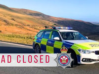 A483 closed due to collision