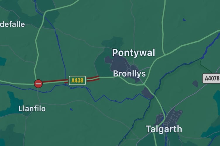 Road closed