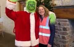 Children stop the Grinch from stealing Christmas in charity fun run!
