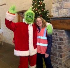 Children stop the Grinch from stealing Christmas in charity fun run!