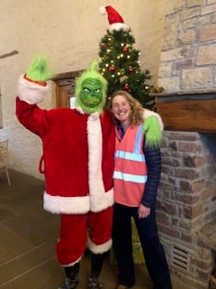 Children stop the Grinch from stealing Christmas in charity fun run!