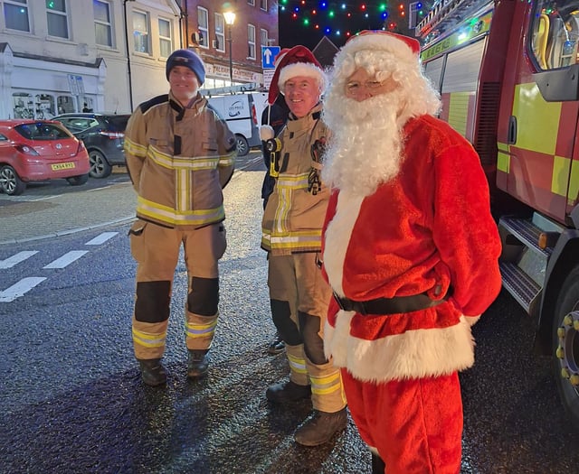 A Tale of Three Santas and a Grinch in Talgarth