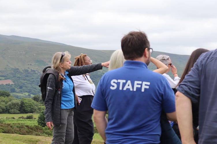 A Bannau Bycheiniog National Park employee has been awarded a British Empire Medal for services to Community Development. 