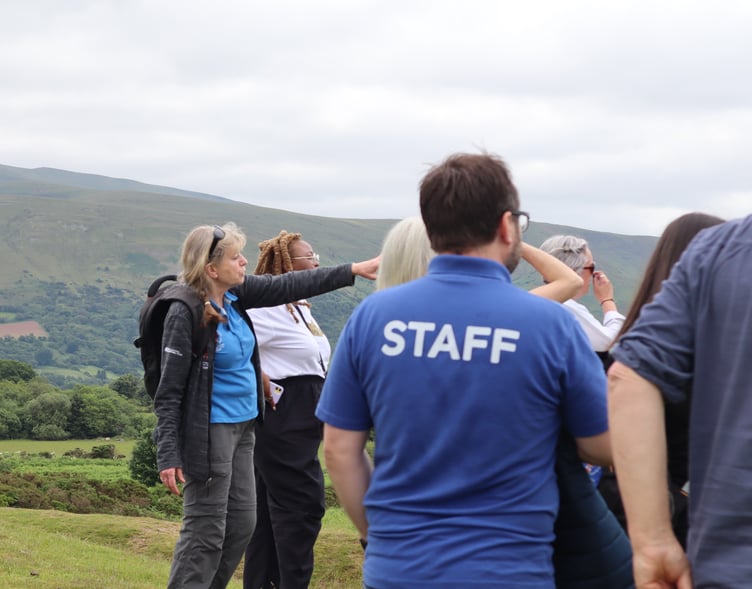 A Bannau Bycheiniog National Park employee has been awarded a British Empire Medal for services to Community Development.