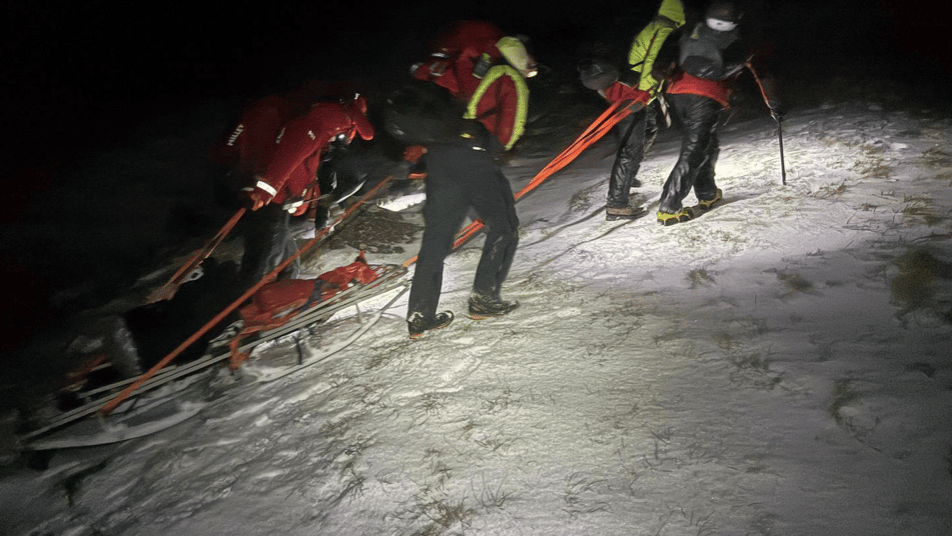 Mountain rescue teams battle heavy snowfall to save campers and ...
