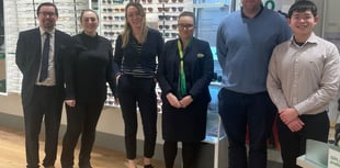 Specsavers team take on Pen y Fan for sight loss charity