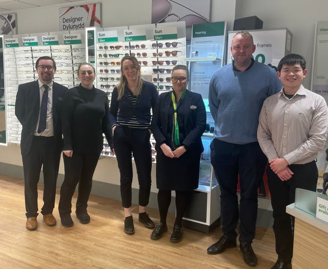 Specsavers team take on Pen y Fan for sight loss charity