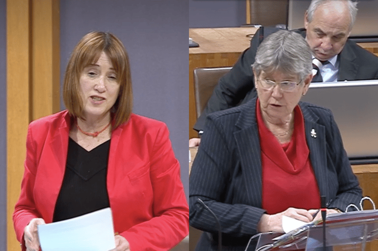 Jane Dodds (left) and Jane Hutt (right)