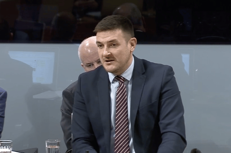 James Evans, Brecon and Radnorshire MS, raising concerns over foot-and-mouth disease in the Senedd