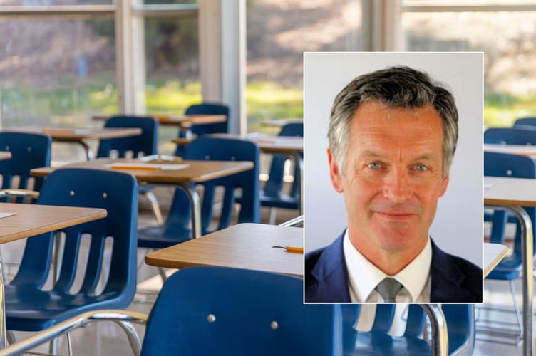 Cllr Aled Davies has spoken out about the 'frightening' number of struggling Powys schools after Estyn reports