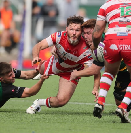 Man of the match and Llandovery full back Jack Maynard
