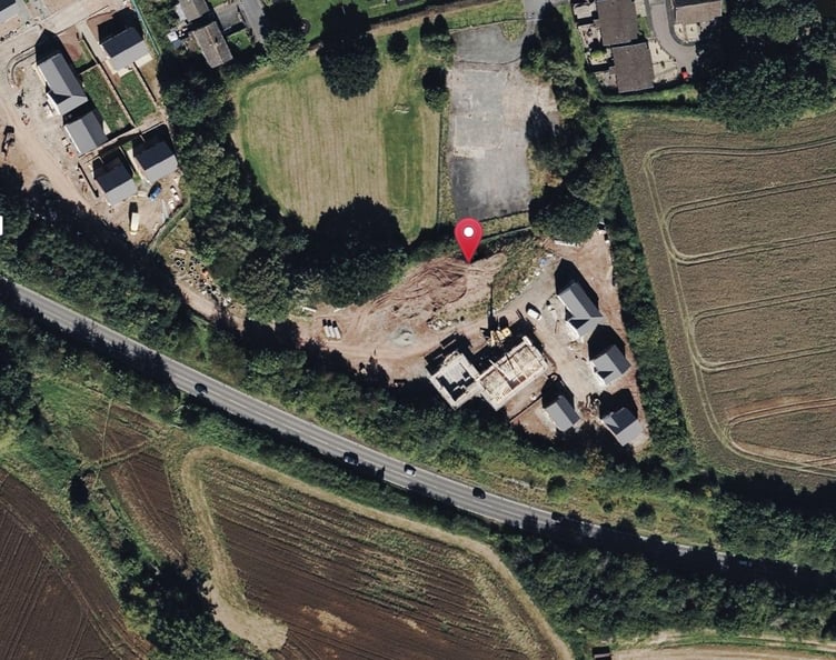 Cae Waldis - where six houses could be built