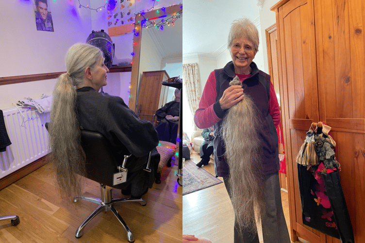 A snip for sanctuary: Rev Liz Bramley before and after her haircut