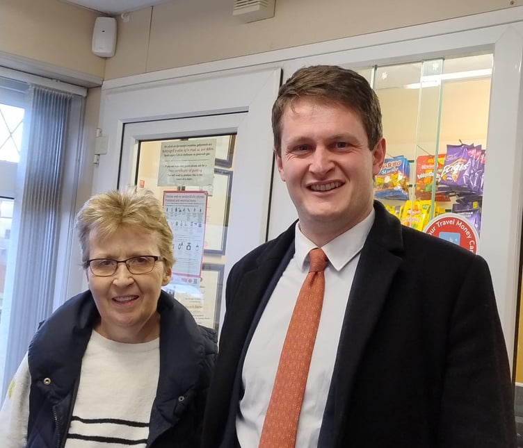 Beryl Jones and David Chadwick