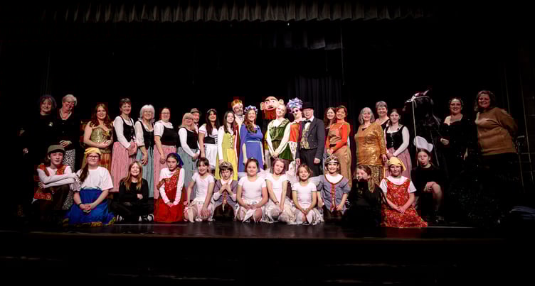 The full cast of Jack and the Beanstalk
