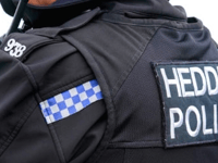 Two people hospitalised after A4078 Talgarth collision
