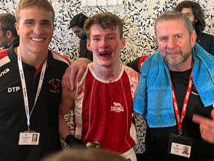 16-year-old Charlie shines in debut bout