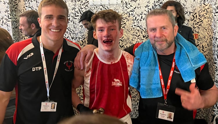 Left to right: Dan Pitt, Charlie Symmons and Dave Gilbert