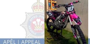 Police probe motorbike theft from garage