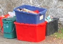 Recycling bin collection day changes reminder for this week