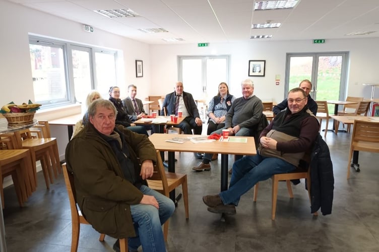 FUW breakfast at the FUW Pavillion in Builth Wells