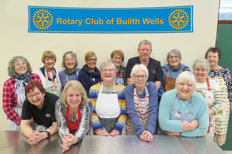 Builth Rotary's senior citizens' Christmas party 