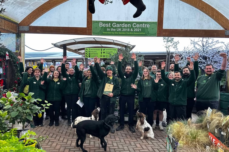 Celebrations for the Old Railway Line team!