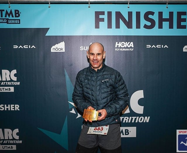 Soldier completes 100-mile Arc of Attrition Ultra Race for charity
