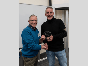 Lifetime Award for Breconshire Bird Recorder