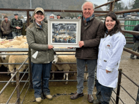 Knighton Market stalwart recognised for 41 years service