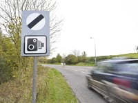 Driver in Dyfed and Powys caught speeding at more than 85 miles per hour on a 20 miles per hour road