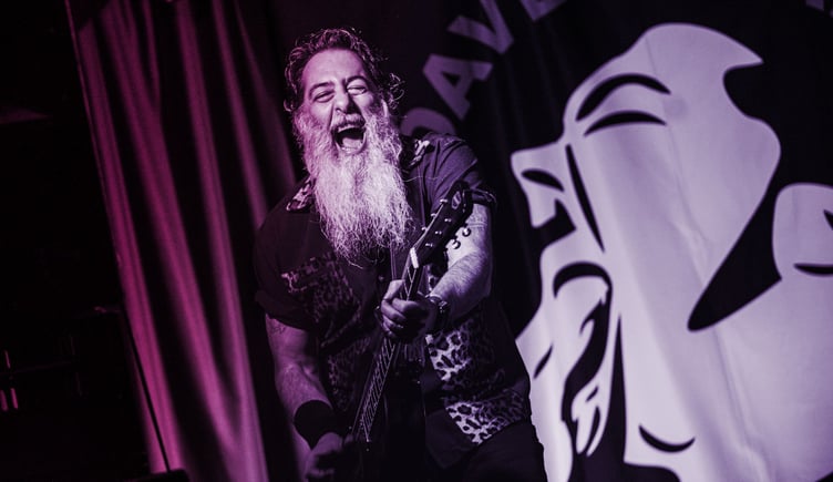 Blues musician Dave Arcari