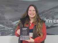 Newbridge-on-Wye's Faye shines an awards ceremony