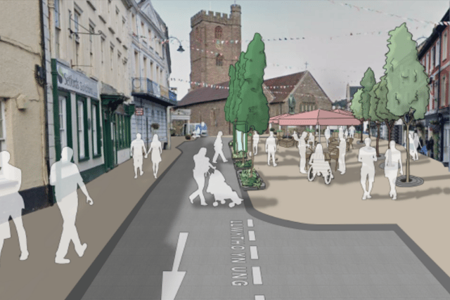 Brecon reimagined: Ambitious plans for town centre revamp unveiled