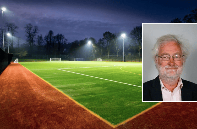 Artificial football pitch - Cllr Richard Church