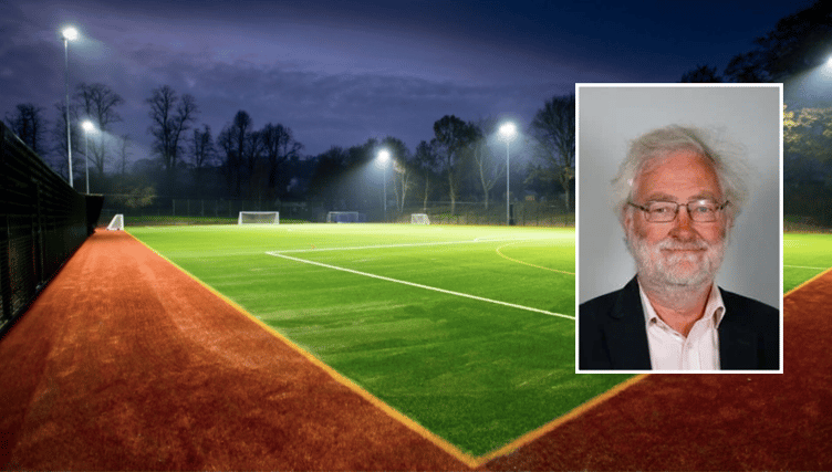 Artificial football pitch - Cllr Richard Church