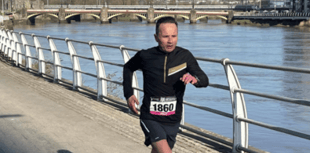 New Brecon resident smashes half marathon
