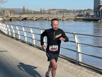 New Brecon resident smashes half marathon