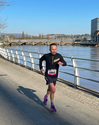 Ashley Varley Runner Brecon - Newport Half Mara