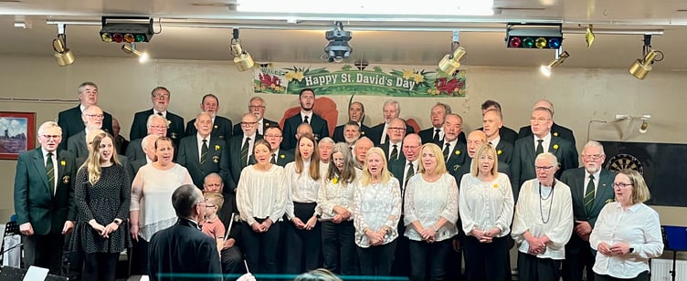 Rhayader Male Voice Choir St Davids Day Concert.