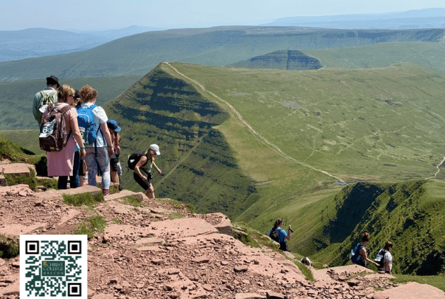 Christ College Brecon mountain challenge