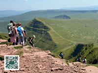 Christ College Brecon mountain challenge