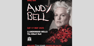 Erasure’s Andy Bell to play Llandindod Wells