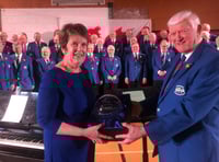 Choir bids farewell to accompanist after 41 years